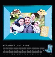 folia Kalender zum Selbstgestalten 23,0 x 24,0 cm jahresunabhängig, 1 St.