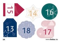 folia Adventskalender basic natur