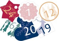 folia Adventskalender basic natur