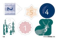 folia Adventskalender basic natur