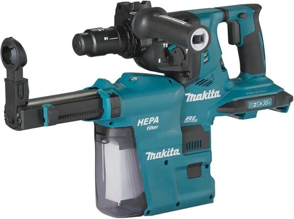 makita DHR283ZWJU Akku-Kombihammer-Set 2x 18,0 V, ohne Akku