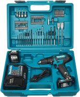 makita HP333DSAX1 Akku-Schlagbohrschrauber-Set 12,0 V, mit 2 Akkus
