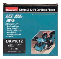 makita DKP181Z Akku-Hobel 18,0 V, ohne Akku