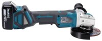 makita DGA519RTJ Akku-Winkelschleifer-Set 18,0 V, mit 2 Akkus