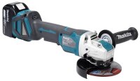 makita DGA519RTJ Akku-Winkelschleifer-Set 18,0 V, mit 2 Akkus