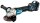 makita DGA519RTJ Akku-Winkelschleifer-Set 18,0 V, mit 2 Akkus