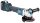 makita DGA519RTJ Akku-Winkelschleifer-Set 18,0 V, mit 2 Akkus