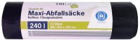 TRILine® Schwerlastsäcke 240,0 l schwarz 60,0...