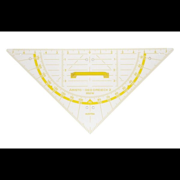 ARISTO Geodreieck GEO DREIECK 2 80,0 cm