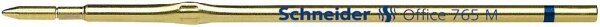 Schneider Office 765 Kugelschreiberminen M blau, 10 St.