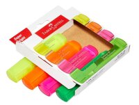 FABER-CASTELL TL 46 SF Textmarker farbsortiert, 4 St.
