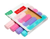 FABER-CASTELL TL 46 Pastell Textmarker farbsortiert, 4 St.