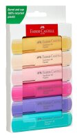 FABER-CASTELL TL 46 Pastell Textmarker farbsortiert, 6 St.