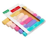 FABER-CASTELL TL 46 Pastell Textmarker farbsortiert, 6 St.