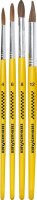 EBERHARD FABER Pinsel-Set Größe 4, 6, 8, 12, 4-teilig