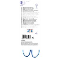 herlitz Papierschere my.pen blau/weiß 18,0 cm