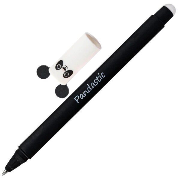 EBERHARD FABER Animal Erase it! Gelschreiber Panda 0,7 mm, Schreibfarbe: blau, 1 St.