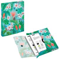 herlitz Heftbox Ladylike 4,5 cm Jungle, 1 St.
