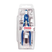 herlitz Zirkel my.pen blau/weiß, 1 St.