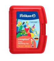 Pelikan Knete Creaplast farbsortiert, 240,0 g