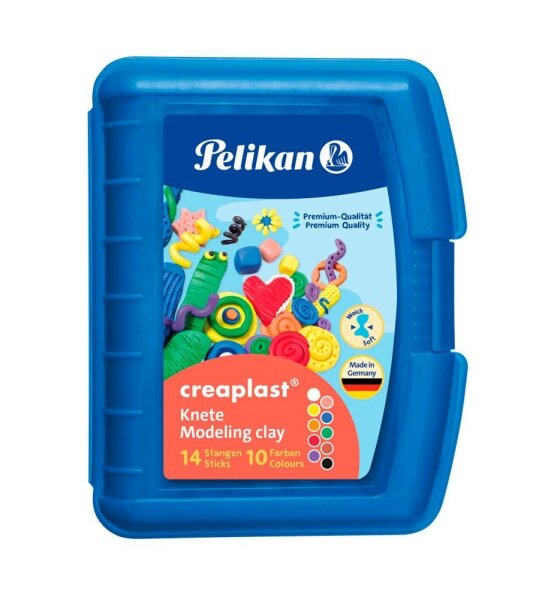 Pelikan Knete Creaplast farbsortiert, 240,0 g