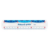 Pelikan Lineal griffix® 15,0 cm, transparent