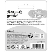 Pelikan Radiergummi griffix® blau/weiß, 2 St.