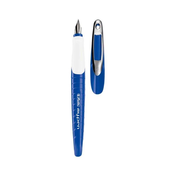 herlitz my.pen Patronenfüller blau/weiß M (mittel), 1 St.