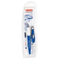 herlitz my.pen Patronenfüller blau/weiß M...
