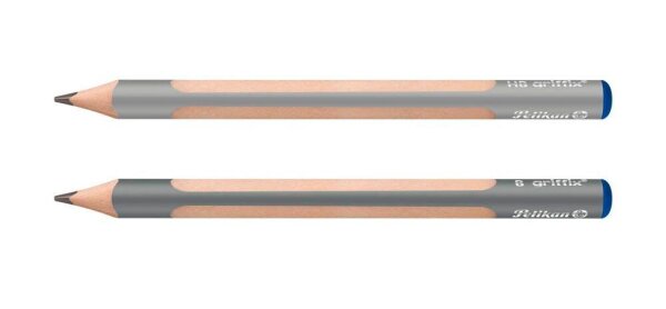 Pelikan griffix® Bleistifte B, HB silber, 2 St.