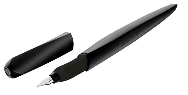 Pelikan Twist® Calligraphy Patronenfüller schwarz B (breit), 1 St.