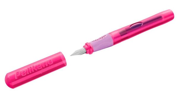 Pelikan Pelikano® Junior Patronenfüller pink/lila A (für Anfänger), 1 St.