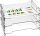 herlitz Briefablagen transparent DIN A4, 3 St.