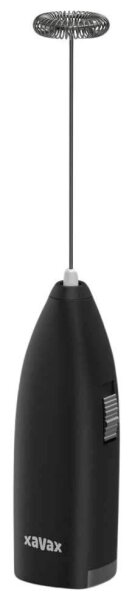 xavax® Barista Milchaufschäumer schwarz