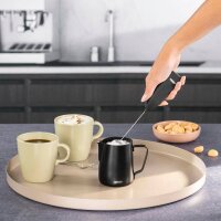 xavax® Barista Milchaufschäumer schwarz