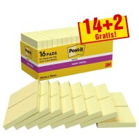 14 + 2 GRATIS: Post-it® Super Sticky Notes...