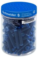 Schneider Tintenpatronen für Füller blau, 100 St.