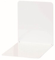 MAUL Buchstützen weiß 12,0 x 14,0 x 14,0 cm, 2...