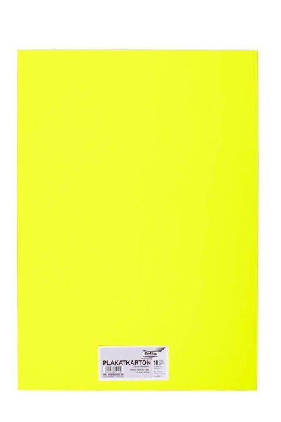 folia Fotokarton gelb 380 g/qm 10 Bogen