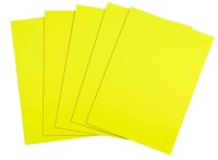 folia Fotokarton gelb 380 g/qm 10 Bogen
