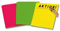 folia Fotokarton gelb 380 g/qm 10 Bogen