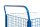 Rollcart Paketwagen 02-6117 blau 70,0 x 117,0 x 99,0 cm