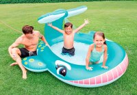 INTEX® Planschbecken Wal blau 201,0 x 196,0 x 91,0 cm