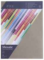 artoz Briefpapier Mosaic zement DIN A4 90 g/qm 25 Blatt