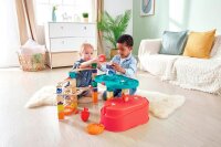 Hape 10209606 Kugelbahn mit Vorratsbehälter Quadrilla Bausatz