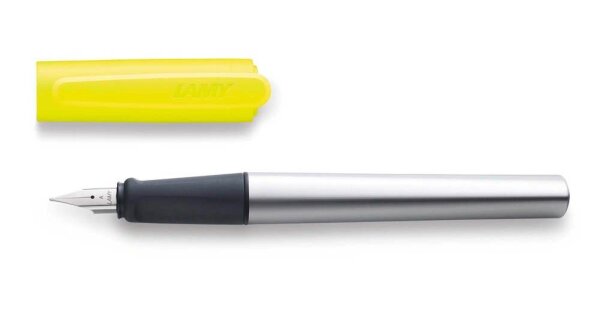 LAMY nexx Patronenfüller neonyellow/silber A (für Anfänger), 1 St.