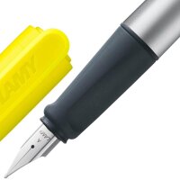 LAMY nexx Patronenfüller neonyellow/silber A (für Anfänger), 1 St.