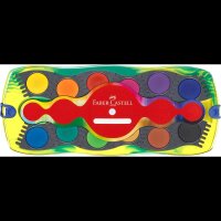 FABER-CASTELL Connector Wasserfarbkasten 12 Farben  ( 125013 )