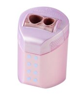 FABER-CASTELL Grip Sparkle Bleistift-Set B rose metallic, 1 Set