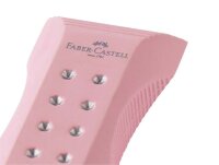 FABER-CASTELL Grip Sparkle Bleistift-Set B rose metallic, 1 Set